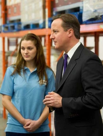 PM David Cameron visited the Tutbury site in November last year