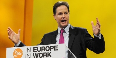 Nick Clegg won praise for his manifesto's commitment to EU membership