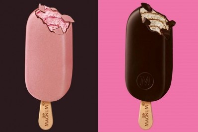 Unilever highlighted the success of its pink and black Magnums  