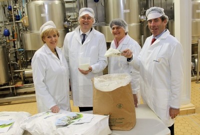 Left to right: Humphreys, Bergin, Foster and GII chairman Liam Herlihy at the Virginia facility