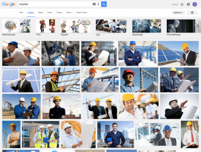 EngineeringUK has looked at images used by search engines and other organisations