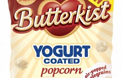 Yogurt-coated popcorn: adds to a market that already includes cereal bars, ice cream and dried fruits