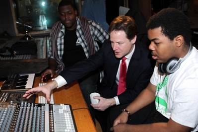 Nick Clegg: determined to defuse the 