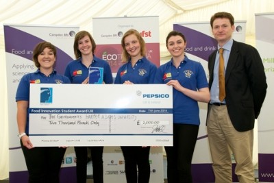 Last year’s winner of the Ecotrophelia UK competition was the Gastronommies team from Harper Adams