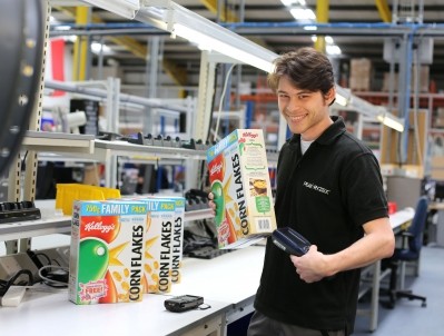 Kellogg implements barcode scanners 