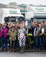 Farmers have protested about the price cuts