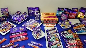 A selection of some of the latest Mondelēz chocolate products