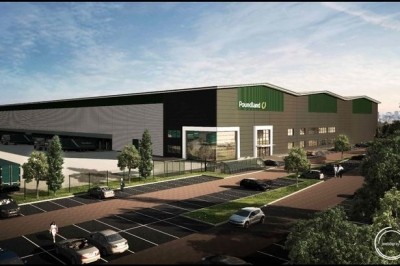 Poundland's new distribution centre is expected to create up to 800 jobs