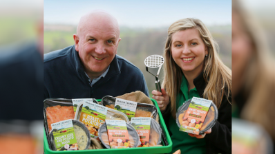 Mash Direct to supply Asda with five new products. Asda’s Brian Conway (left) and Mash Direct’s Clare Foster (right)