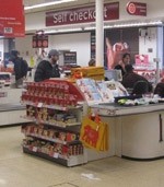 The ‘Junk Free Checkouts’ campaign calls on government to ban unhealthy snacks from checkouts and queuing areas. Photo courtesy of the Children’s Food Campaign
