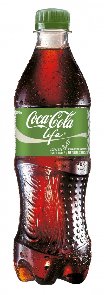 Coca-Cola life contains just 89 Kcal