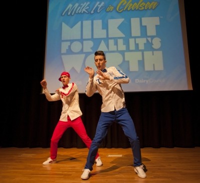 Ashley Glazebrook (right) and Glen Murphy (left) of dance duo Twist and Pulse