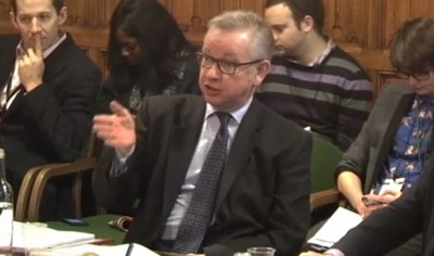 Environment secretary Michael Gove would support the imposition of tariffs on imports of food and drink post Brexit