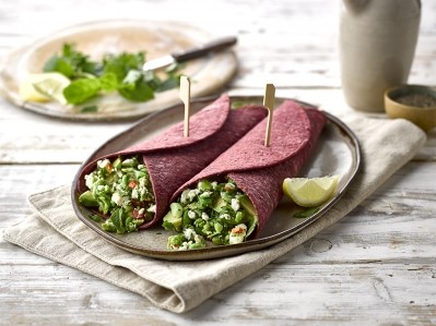 Warburtons claims the gluten-free beetroot wrap is the first of its kind in the UK