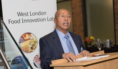 Bidfood's Andy Kemp at the opening of the West London Food innovation Lab