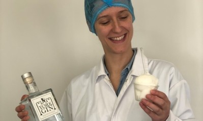Yorvale food technologist Laura Williams with the new gin-infused sorbet