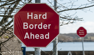 Major disruption is expected at the Irish border if a no-deal Brexit goes ahead, warned experts 