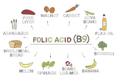 Higher folic acid intake is required in the first 12 weeks of pregnancy
