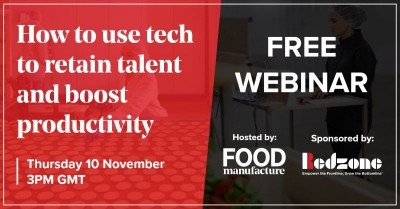 Register now for our free webinar, 'How to use tech to retain talent and boost productivity'