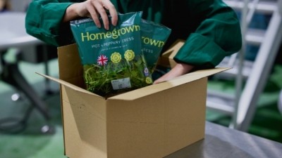Homegrown salad bags are now stocked in Asda stores across the UK. Credit: Fergus Franks