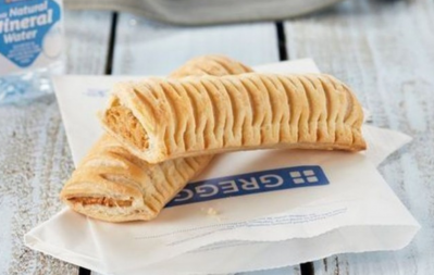 Greggs is looking into the follow up to its vegan sausage roll (pictured)