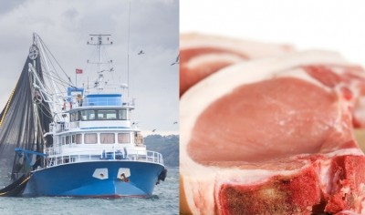 Seafood and pork exports continue to suffer from delays at the ports