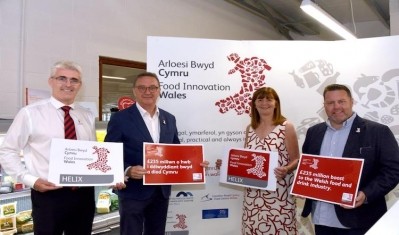 The project has seen a boost to the Welsh food and drink sector 