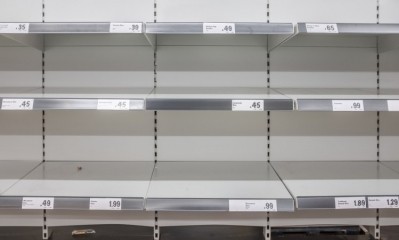 Store shelves have been left empty after disputes between manufacturers and supermarkets
