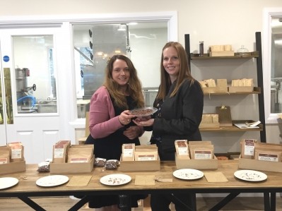 Left to right, York Cocoa House managing director Sophie Jewett and Academy Leasing's Angela Werner
