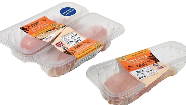 Tesco poultry split-pack reduces waste