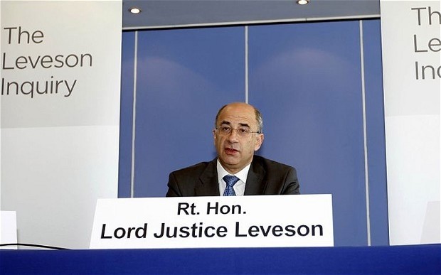 The European Commission refused to comment on the Leveson report