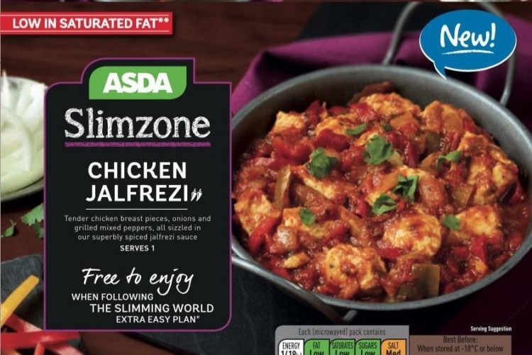Products in Asda’s new 13-strong frozen ready meal range are available for £2.50 each