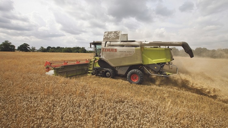 Stormy outlook: climate change was already cutting UK yields, warned the NFU