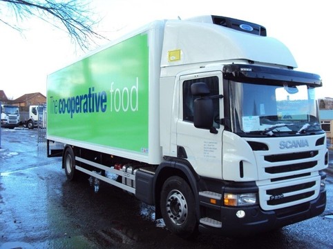  The Co-op’s new fleet performance software is being used for 1,344 HGVs