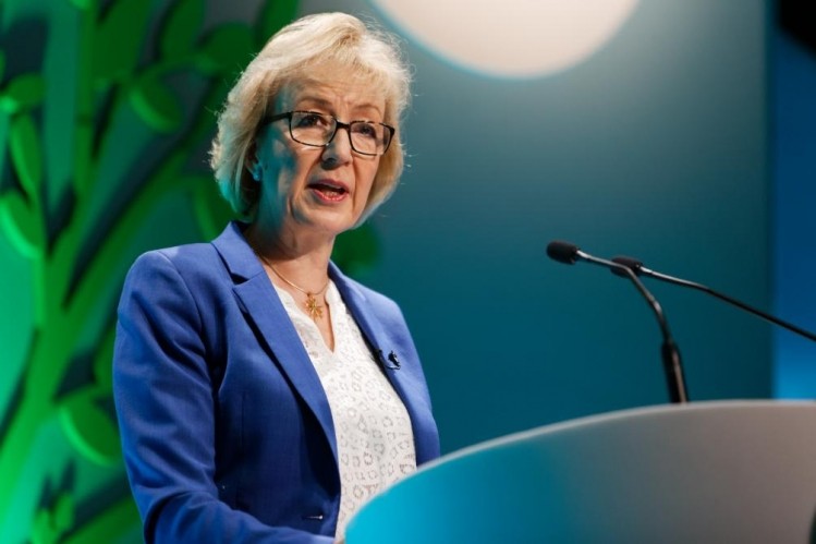 DEFRA boss Andrea Leadsom tried to reassure food industry employers about access to migrant labour after Brexit