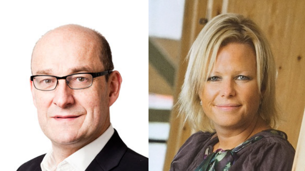 Symington’s has made two senior hires. Tim Whiting (L) and Clare Urmston (R)