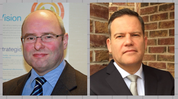 2 Sisters has made two senior appointments, Richard Pike (left) and Martyn Fletcher (right)