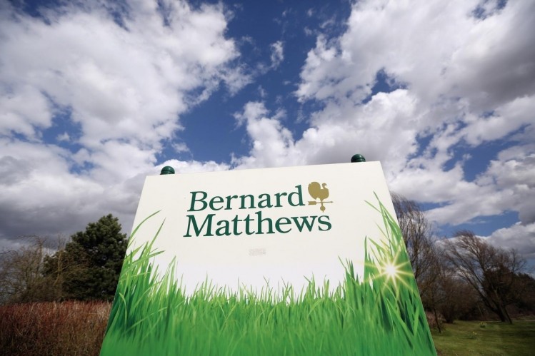 Restrictions have been imposed at a Bernard Matthews’ poultry farm in Suffolk after the discovery of bird flu