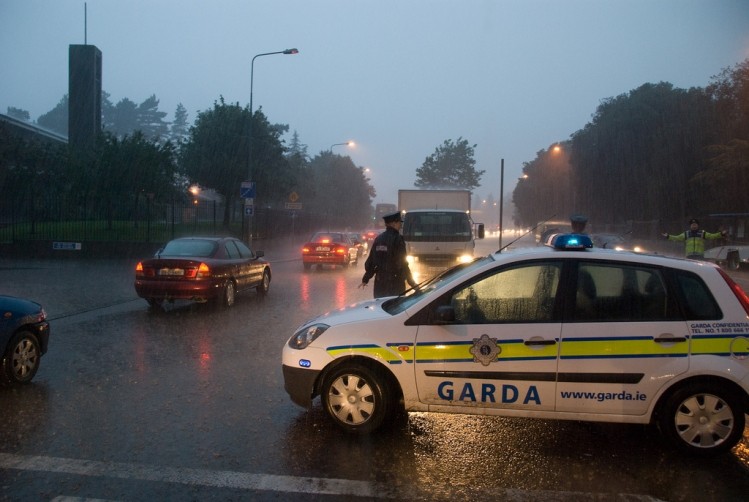 The Gardai detained eight leek pickers in Dundalk