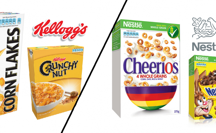 Kellogg and Nestlé defended themselves over claims its cereals were high in sugar