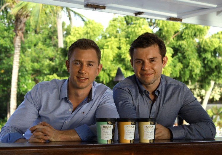 The Thuillier brothers have secured crowd funding for their Oppo ice cream business