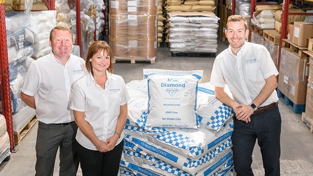 Direct Food Ingredients directors (left to right) Steve Loake, Cath Hough and Brigg Simpson