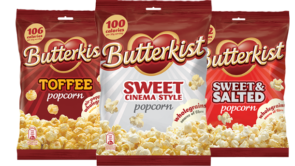 Popcorn manufacturer Butterkist has been purchased by KP Snacks 