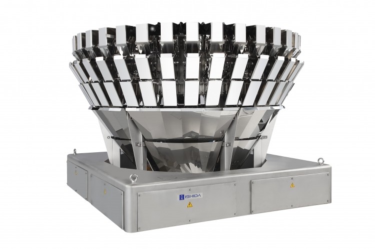 The CCW-R-236 weigher can mix up to eight different products.