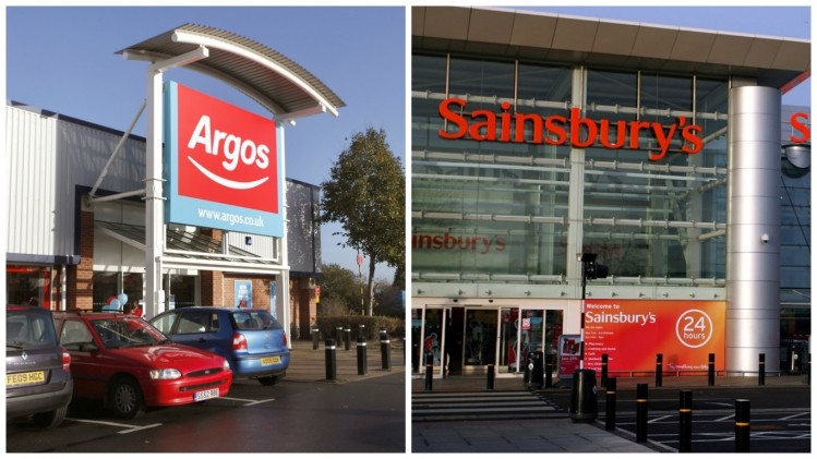 Sainsbury and Argos have agreed the key terms of a “possible offer”  