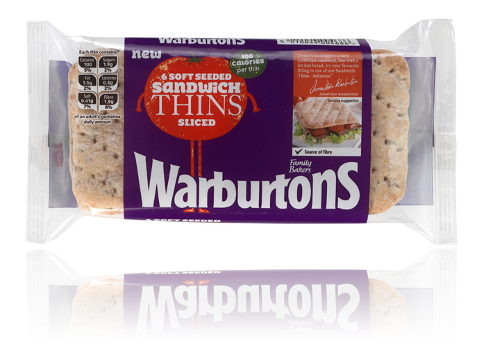 Warburtons is seeing strong growth in sandwich alternatives