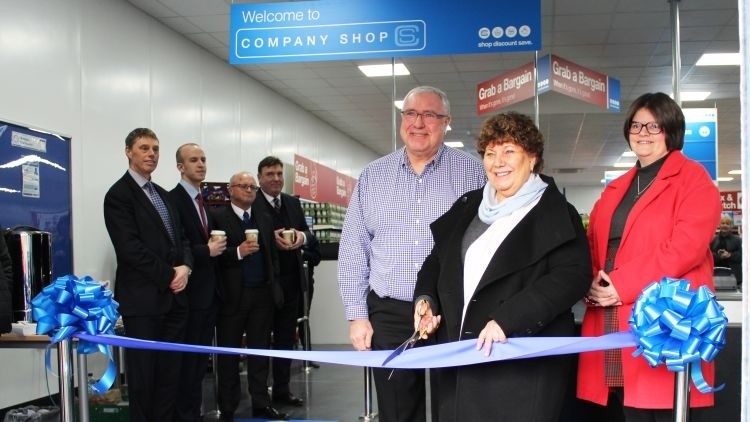 John Marren was joined by Marie Rimmer MP to open the new store 
