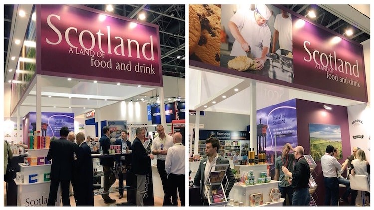 The Scotland stand at Gulfood