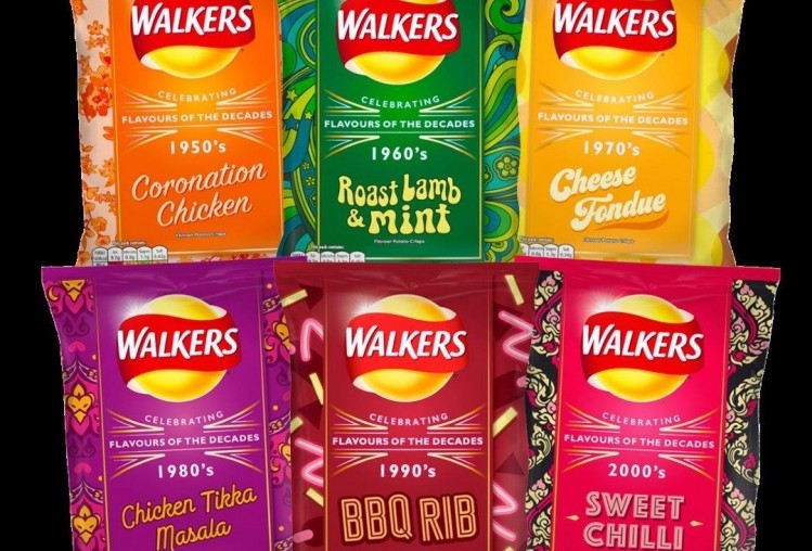 Crisp brand Walkers has launched six new limited edition flavours