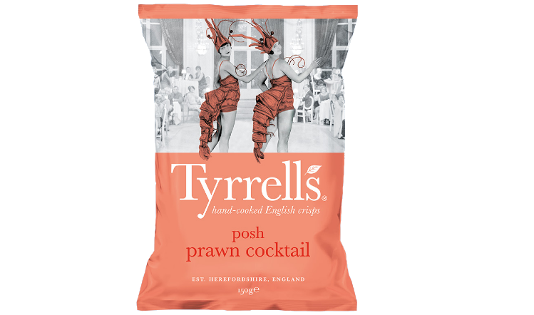 Posh Prawn Cocktail is the latest flavour from Tyrrells